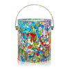 MR. BRAINWASH 'Splash Bucket' (2023) Hand-Painted Paint Bucket - Signari Gallery