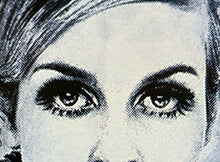 Load image into Gallery viewer, MR. BRAINWASH 'Twiggy' (2010) Original (framed) 'Icons' Show Card - Signari Gallery