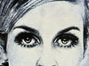 MR. BRAINWASH 'Twiggy' (2010) Original (framed) 'Icons' Show Card - Signari Gallery