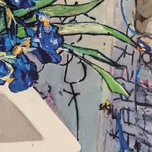 Load image into Gallery viewer, MR. BRAINWASH 'Vase with Irises' (2022) Screen Print - Signari Gallery