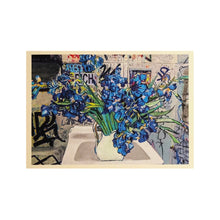 Load image into Gallery viewer, MR. BRAINWASH 'Vase with Irises' (2022) Screen Print - Signari Gallery