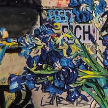 Load image into Gallery viewer, MR. BRAINWASH 'Vase with Irises' (2022) Screen Print - Signari Gallery