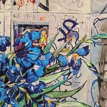 Load image into Gallery viewer, MR. BRAINWASH 'Vase with Irises' (2022) Screen Print - Signari Gallery