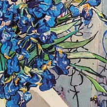 Load image into Gallery viewer, MR. BRAINWASH 'Vase with Irises' (2022) Screen Print - Signari Gallery