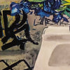 MR. BRAINWASH 'Vase with Irises' (2022) Screen Print - Signari Gallery