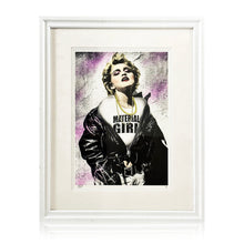 Load image into Gallery viewer, MR. SLY 'Material Girl' Framed Giclee Print - Signari Gallery