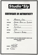 Load image into Gallery viewer, MR. SLY 'Material Girl' Framed Giclee Print - Signari Gallery