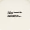 NICK CAVE 'Soundsuit' (2010) Rare Bone China Dinner Plate - Signari Gallery