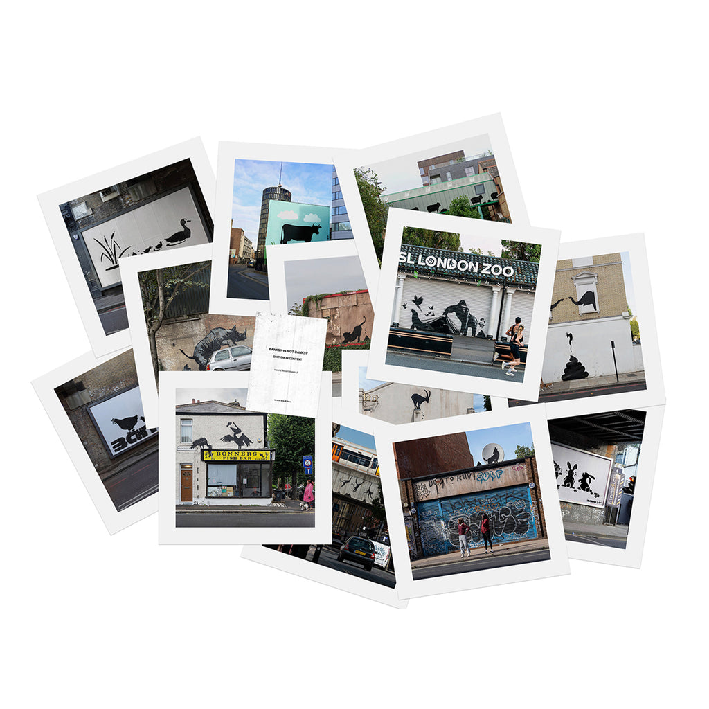 NOT BANKSY x L-13 'Sh*tism in Context' (2024) Archival Print Set of 13 - Signari Gallery