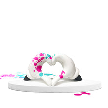 Load image into Gallery viewer, OG SLICK 'Love Gloves' (2024) Exclusive Hand-Signed/Embellished Sculpture - Signari Gallery