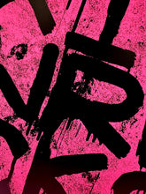 Load image into Gallery viewer, OLI FOWLER 'BrexitWrecksIt2' (2024) Screen Print (pink) - Signari Gallery