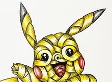 Load image into Gallery viewer, OTTO SCHADE 'Ribboned Pikachu' (2023) Hand-Drawn Original on Paper - Signari Gallery