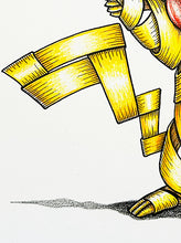 Load image into Gallery viewer, OTTO SCHADE 'Ribboned Pikachu' (2023) Hand-Drawn Original on Paper - Signari Gallery
