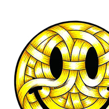 Load image into Gallery viewer, OTTO SCHADE 'Ribboned Smiley' (2020) Hand-Drawn Original on Paper - Signari Gallery