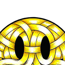 Load image into Gallery viewer, OTTO SCHADE 'Ribboned Smiley' (2020) Hand-Drawn Original on Paper - Signari Gallery