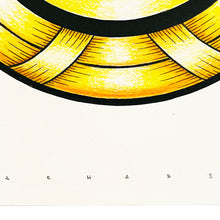 Load image into Gallery viewer, OTTO SCHADE 'Ribboned Smiley' (2020) Hand-Drawn Original on Paper - Signari Gallery