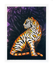 Load image into Gallery viewer, OTTO SCHADE 'Ribboned Tiger' Giclée Print - Signari Gallery