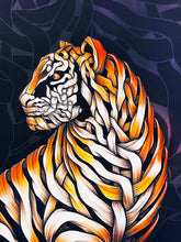 Load image into Gallery viewer, OTTO SCHADE 'Ribboned Tiger' Giclée Print - Signari Gallery
