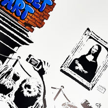 Load image into Gallery viewer, OUTIS 'Revandalism' (2015) Screen Print (blue) - Signari Gallery
