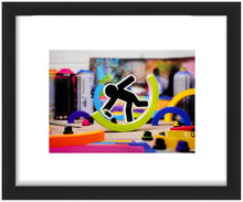 Load image into Gallery viewer, PAHNL 'Rameblow Figures' (2022) Framed Artist Post Card - Signari Gallery