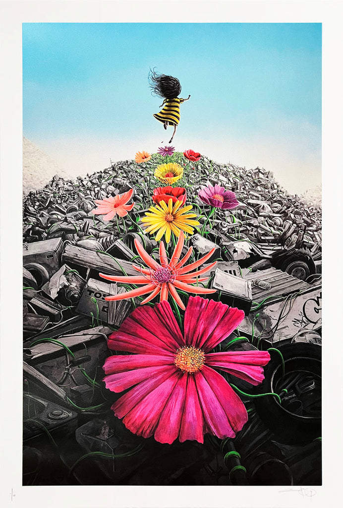 PEZ 'Hope Scotch' (2017) RARE 22-Color Screen Print - Signari Gallery