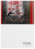 PAHNL 'Attempt #11' Hand-Painted Woodcut Sculpture - Signari Gallery