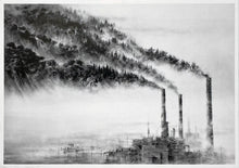 Load image into Gallery viewer, PEJAC 'A Forest' + The Boss + So Far, So Close' (2018-2022) Custom Framed Lottery Edition Postcard Set - Signari Gallery