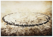 Load image into Gallery viewer, PEJAC 'A Forest' + The Boss + So Far, So Close' (2018-2022) Custom Framed Lottery Edition Postcard Set - Signari Gallery