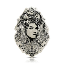 Load image into Gallery viewer, PREFAB 77 'Unmasked' (2024) Hand-Painted Original on Wood (silver) - Signari Gallery