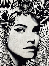 Load image into Gallery viewer, PREFAB 77 'Unmasked' (2024) Hand-Painted Original on Wood (silver) - Signari Gallery