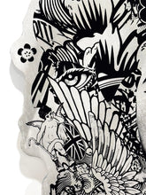 Load image into Gallery viewer, PREFAB 77 'Unmasked' (2024) Hand-Painted Original on Wood (silver) - Signari Gallery