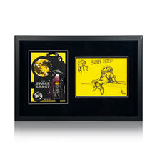 Load image into Gallery viewer, RYCA 'Space Cadet' (2014/2020) Framed Original Sketch/Action Figure Set - Signari Gallery