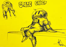 Load image into Gallery viewer, RYCA 'Space Cadet' (2014/2020) Framed Original Sketch/Action Figure Set - Signari Gallery