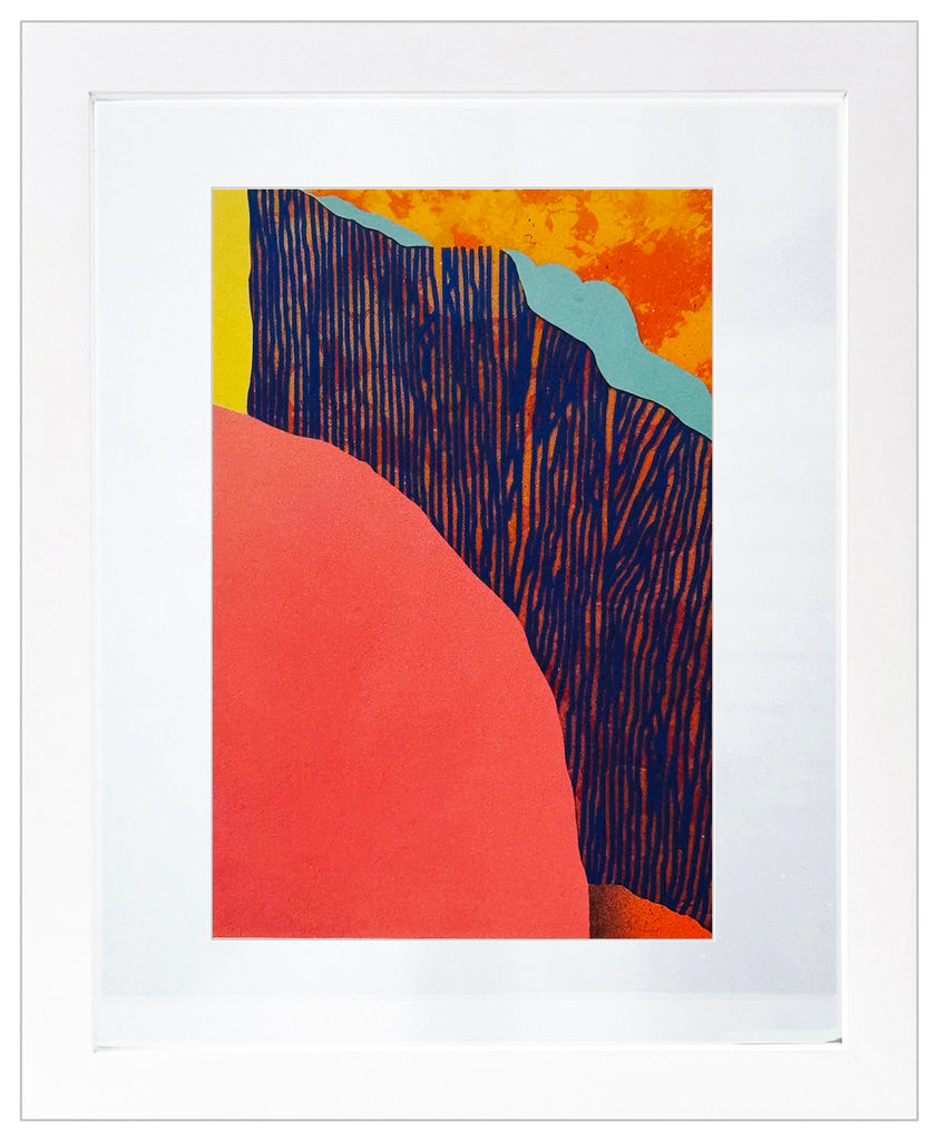 RACHEL STRUM 'Terrestrial Objects' (2021) Original (framed) Postcard - Signari Gallery