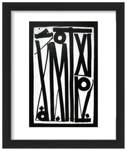 Load image into Gallery viewer, RETNA 'Coburn Projects-Pulse NYC' (2014) Rare Original (framed) Show Card - Signari Gallery