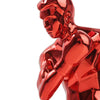 RICHARD ORLINSKI 'Muhammad Ali' (2024) Chrome Resin Designer Art Figure (red) - Signari Gallery