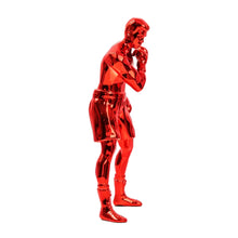 Load image into Gallery viewer, RICHARD ORLINSKI 'Muhammad Ali' (2024) Chrome Resin Designer Art Figure (red) - Signari Gallery