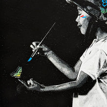 Load image into Gallery viewer, ROAMCOUCH 'Bomber Boy' (2022) RARE Framed Mini Giclee Print - Signari Gallery