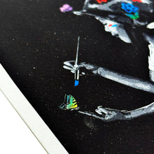 Load image into Gallery viewer, ROAMCOUCH 'Bomber Boy' (2022) RARE Framed Mini Giclee Print - Signari Gallery