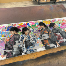 Load image into Gallery viewer, ROAMCOUCH 'Four Seasons' (gold) 47-Color Screen Print - Signari Gallery