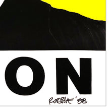 Load image into Gallery viewer, ROBBIE CONAL 'Contra-Diction' (1988) Rare Early Lithograph Poster - Signari Gallery