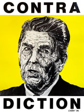 Load image into Gallery viewer, ROBBIE CONAL 'Contra-Diction' (1988) Rare Early Lithograph Poster - Signari Gallery