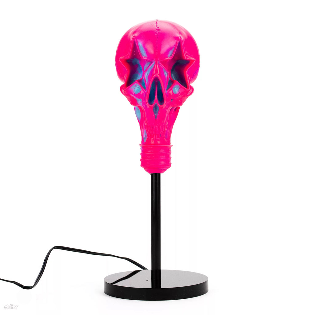 RON ENGLISH x Clutter 'Starskull' (2024) Glow-in-the-Dark Night Light - Signari Gallery