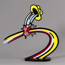 Load image into Gallery viewer, ROY LICHTENSTEIN 'Coup de Chapeau I' (2023) Offset Lithograph Exhibit Poster - Signari Gallery