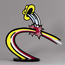 Load image into Gallery viewer, ROY LICHTENSTEIN 'Coup de Chapeau I' (2023) Offset Lithograph Exhibit Poster - Signari Gallery