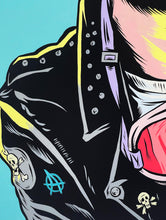 Load image into Gallery viewer, RYAN ROADKILL 'Whiskey Throttle Marilyn' Framed Screen Print - Signari Gallery
