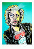 RYAN ROADKILL 'Whiskey Throttle Marilyn' Framed Screen Print - Signari Gallery