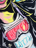 RYAN ROADKILL 'Whiskey Throttle Marilyn' Framed Screen Print - Signari Gallery