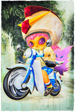 Load image into Gallery viewer, RYOL 'Motorbike Vibes' (2022) Rare Giglée Print - Signari Gallery