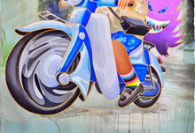 Load image into Gallery viewer, RYOL 'Motorbike Vibes' (2022) Rare Giglée Print - Signari Gallery